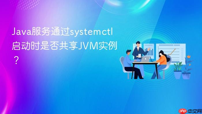 Java服务通过systemctl启动时是否共享JVM实例?
