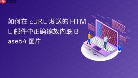 如何在 cURL 发送的 HTML 邮件中正确缩放内联 Base64 图片