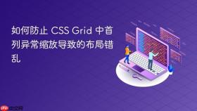 如何防止 CSS Grid 中首列异常缩放导致的布局错乱
