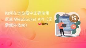 如何在浏览器中正确使用原生 WebSocket API(无需额外依赖)