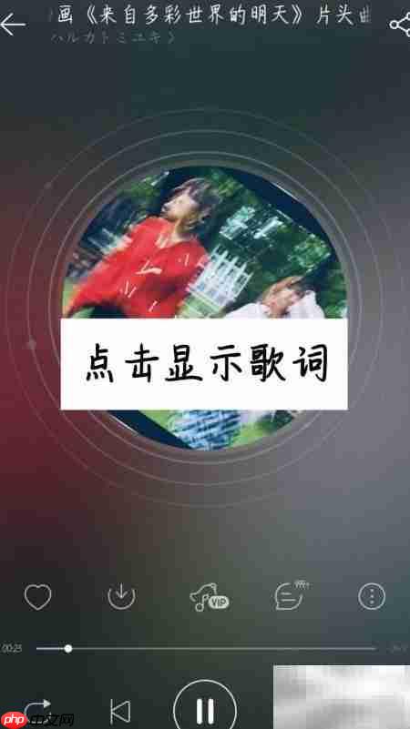 网易云歌词显示罗马音方法