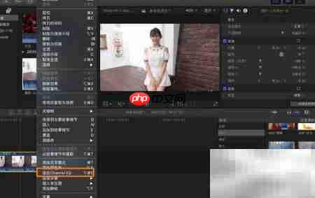 Final Cut Pro X添加Channel EQ教程