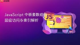 JavaScript 中嵌套数组的层级访问与索引解析