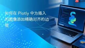 如何在 Plotly 中为插入的图像添加精确对齐的边框