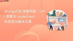 MongoDB 连接失败：URI 参数为 undefined 的原因与解决方案
