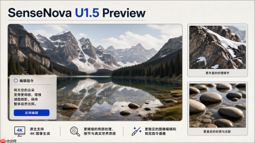 商汤科技开源SenseNova U1.5-Lite-Preview