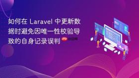 如何在 Laravel 中更新数据时避免因唯一性校验导致的自身记录误判