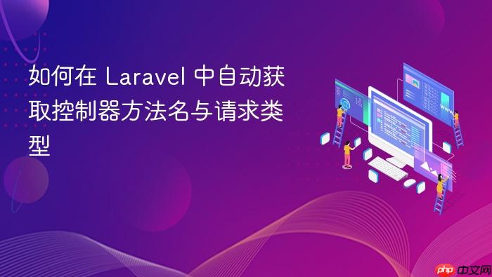 如何在 Laravel 中自动获取控制器方法名与请求类型