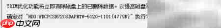 DiskGenius TRIM优化使用指南