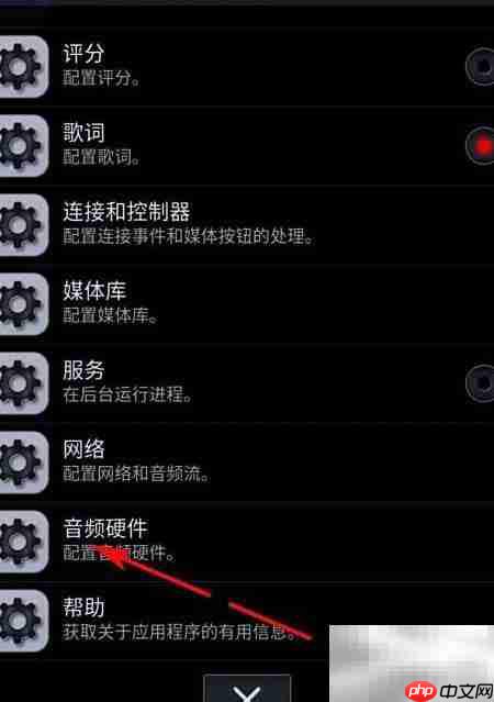 开启中子播放器DSP音效