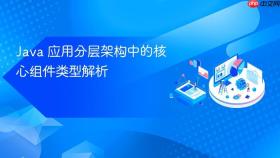 Java 应用分层架构中的核心组件类型解析