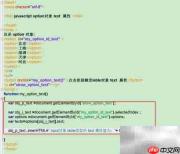 option对象text属性用法解析
