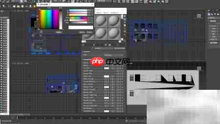 3ds Max物理Ray连接设置