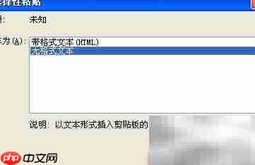 去除文本格式的简单方法
