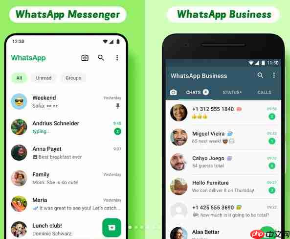 whatsapp和whatsappbusiness什么区别