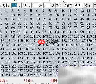 批量PING测试IP快速指南