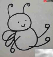 蜜蜂简笔画教程