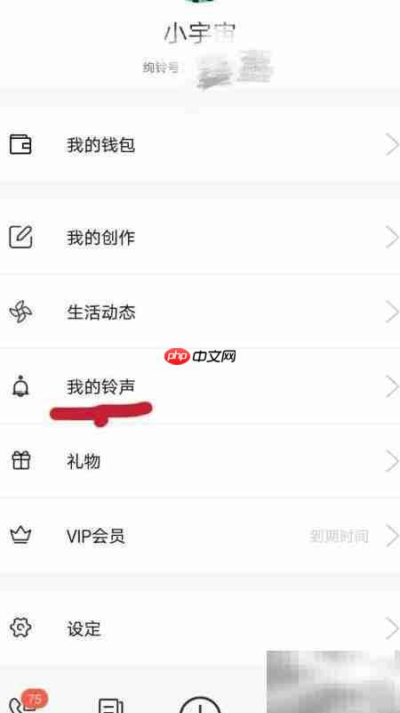 绚铃来电秀设置方法