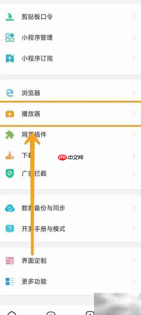关闭海阔视界极速播放模式