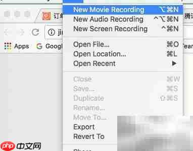QuickTime录屏iPhone教程
