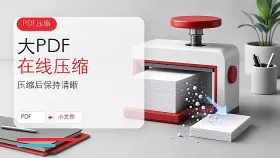 大PDF怎么在线压缩？PDF压缩后如何保持清晰？