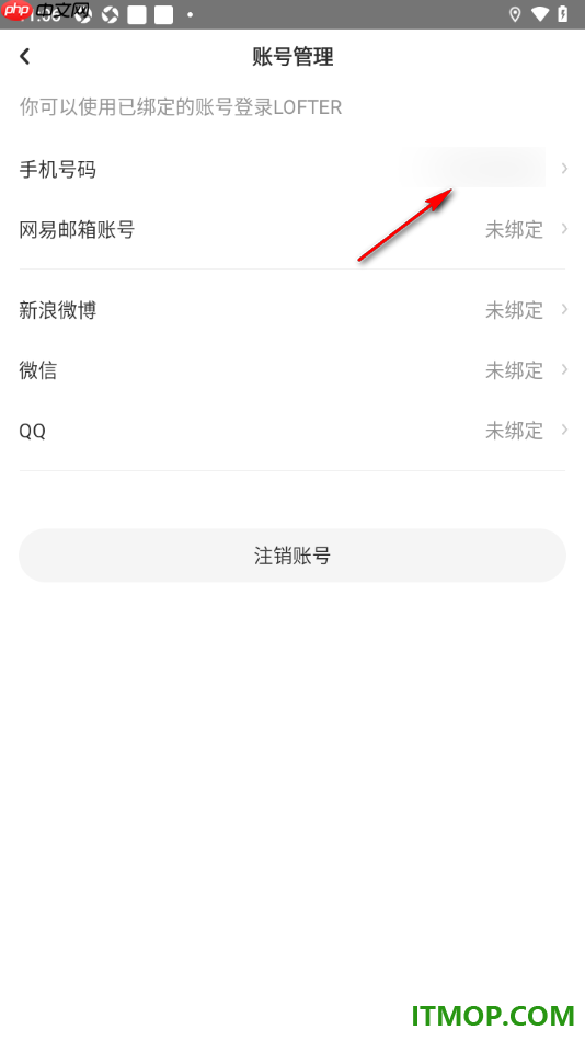 网易LOFTER手机版设置授权绑定微信账号的方法