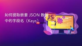 如何提取嵌套 JSON 数据中的字段名(Keys)