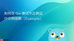 如何在 Go 测试中正确运行示例函数(Example)