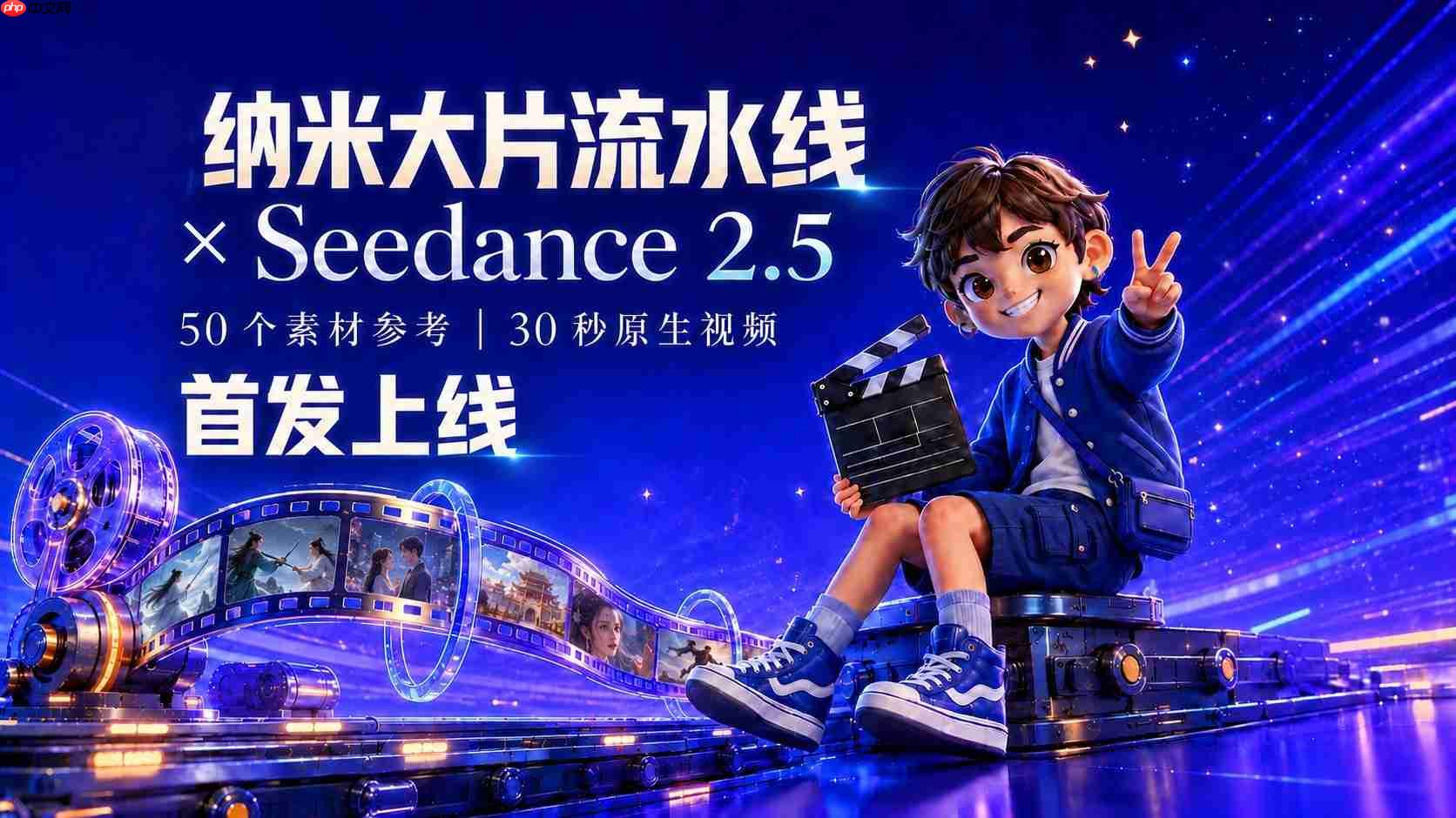纳米大片流水线首发上线 Seedance 2.5,0.27元秒特惠,AI 影视创作进入“30s视频直出”时代