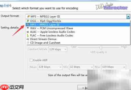 提取DVD音频转MP3方法