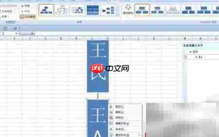 Excel 2015轻松制作族谱