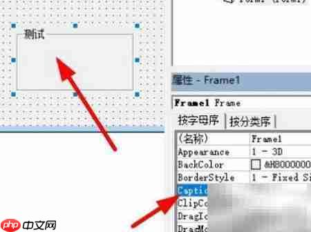 VB设置控件标题方法
