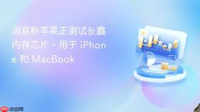 消息称苹果正测试长鑫内存芯片，用于 iPhone 和 MacBook