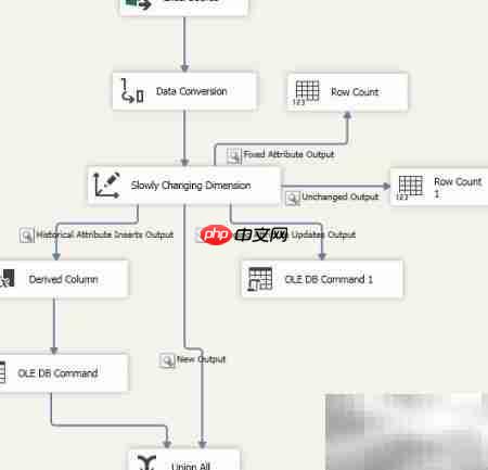 SSIS实现维度表缓慢变化