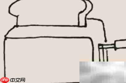 面包机简笔画教程