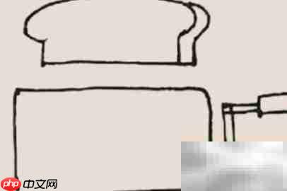 面包机简笔画教程