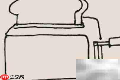 面包机简笔画教程