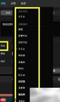 剪映字幕字体设置方法