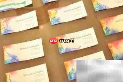 紫季DIY彩色名片