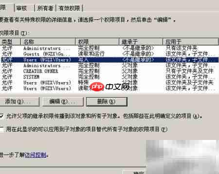 文件与文件夹权限管理
