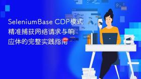 SeleniumBase CDP模式精准捕获网络请求与响应体的完整实践指南