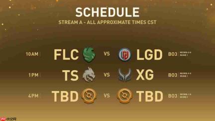 《DOTA2》TI15首日对阵公开 13日上午10点
