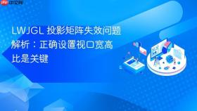 LWJGL 投影矩阵失效问题解析:正确设置视口宽高比是关键