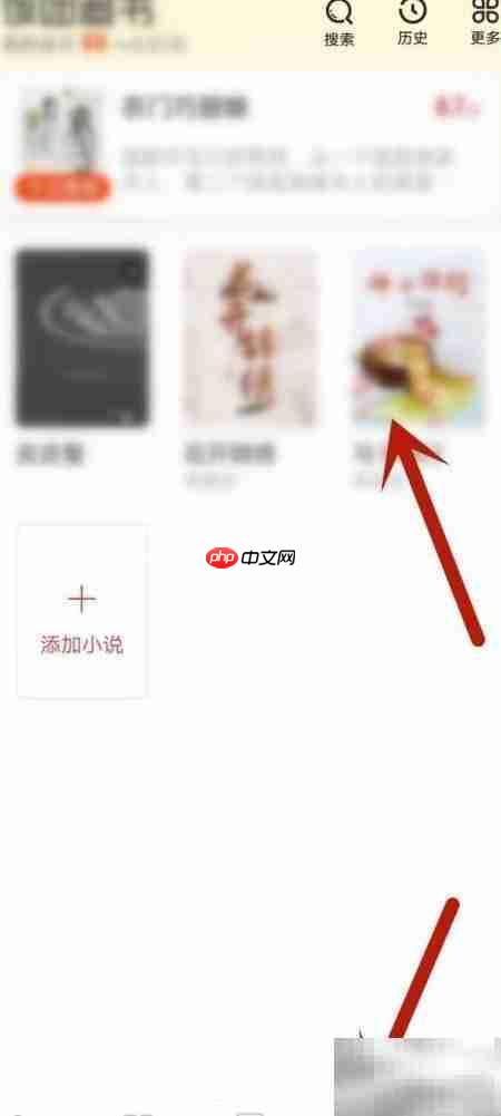 饭团追书批量删书教程