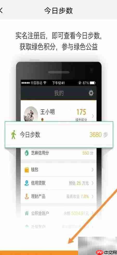 我的南京查看今日步数方法