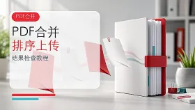 PDF怎么合并成一个文件？上传顺序和合并结果怎么检查？