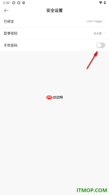 安心记加班手机版设置启用手势密码的方法