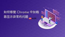 如何修复 Chrome 中加载器显示异常的问题
