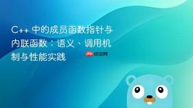C++ 中的成员函数指针与内联函数：语义、调用机制与性能实践

