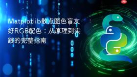 Matplotlib散点图色盲友好RGB配色：从原理到实践的完整指南